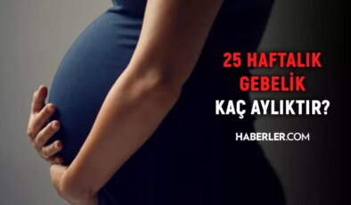 25 haftalık gebelik kaç aylık oluyor? Hamilelikte doğru bilinen yanlışlar!