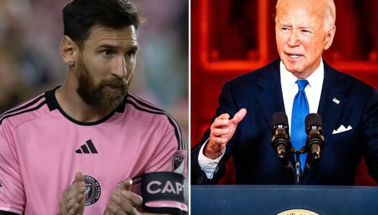 ABD Başkanı Joe Biden, Lionel Messi’ye Özgürlük Madalyası verdi