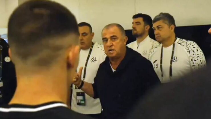 Bakışlara dikkat! Fatih Terim’in Suudi Arabistan’daki ilk motivasyon konuşması viral oldu