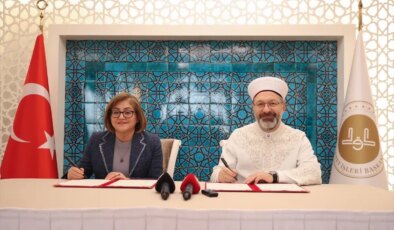 Diyanet ve Gaziantep Büyükşehir Belediyesi’nden Eğitim İşbirliği Protokolü