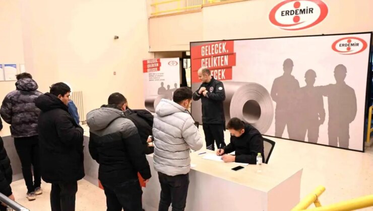 Erdemir, Saat Ücretli Pozisyonlar için Toplu İşe Alım Sürecini Başlattı