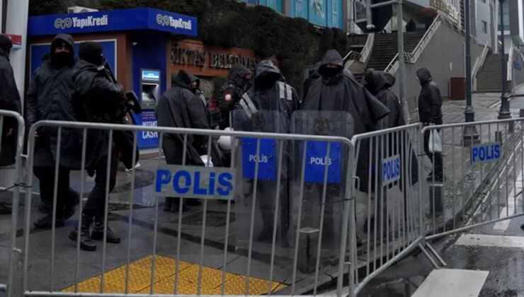 Gözaltı kararı sonrası ekipler Beşiktaş Belediyesi’nde kuş uçurtmuyor