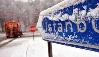 İstanbul’daki yalancı bahara aldanmayın kar kapıya dayandı