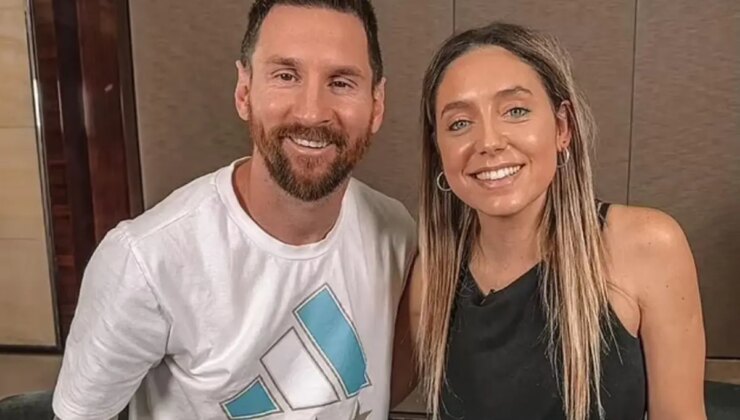 Lionel Messi ve spor spikeri Sofi Martinez aşk mı yaşıyor?