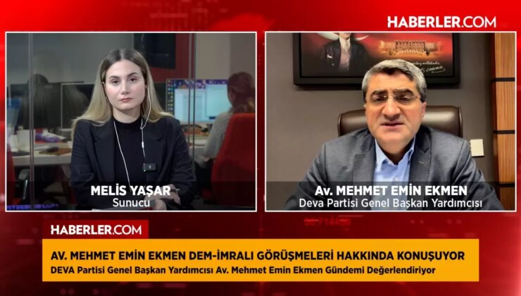 Mehmet Emin Ekmen: "Kürt meselesinin terörsüz çözümü Türkiye’ye büyük kazanımlar sağlar"